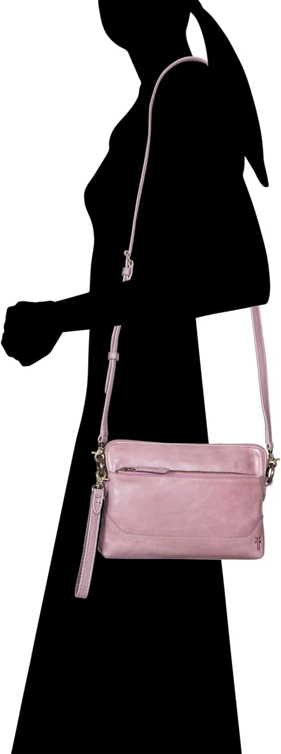 FRYE Melissa Crossbody Wristlet, Sac à bandoulière Femme, Taille Unique