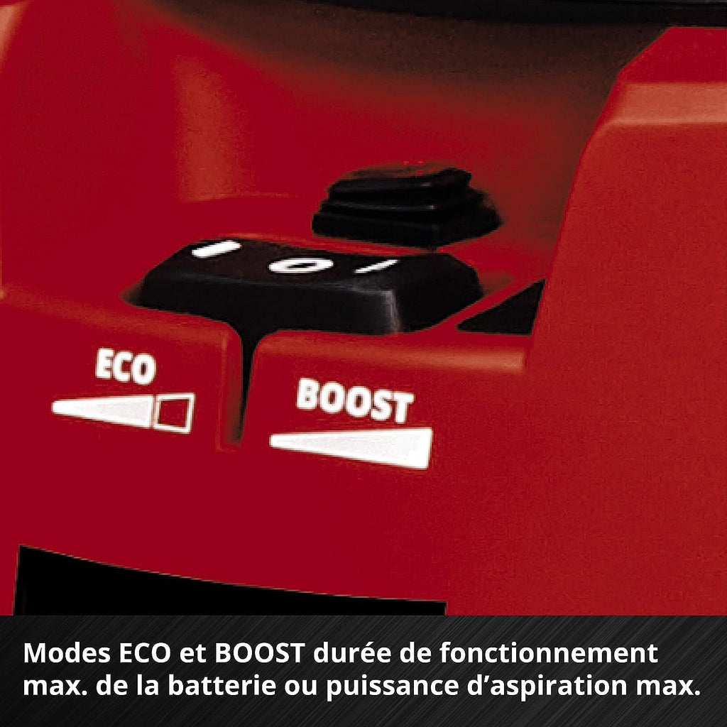 Einhell Professional Aspirateur eaux et poussières sans Fil TP-VC 36/30 S Auto-Solo Power X-Change (36 V, Modes ECO/Boost, Moteur sans Charbon) Livré sans Batterie ni Chargeur