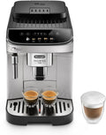 De'Longhi Magnifica Evo, Machine à Café et Cappucino avec Broyeur à Grains, ECAM292.33.SB, Argent