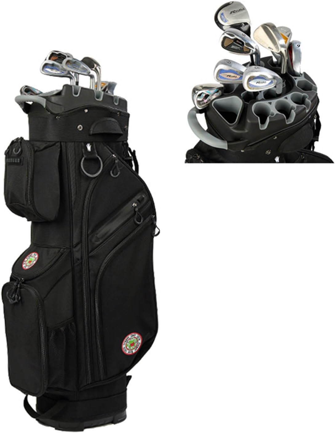 Sac de chariot de14 voies avec plan supérieur silencieux, rangement spacieux et construction permanente pour équipement organisé