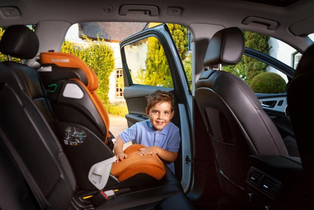 Maxi-Cosi Kore Pro i-Size, Réhausseur Voiture Enfant, 3.5-12 ans, 100-150 cm, ClickAssistLight, Système de protection latérale Plus, Authentic Black