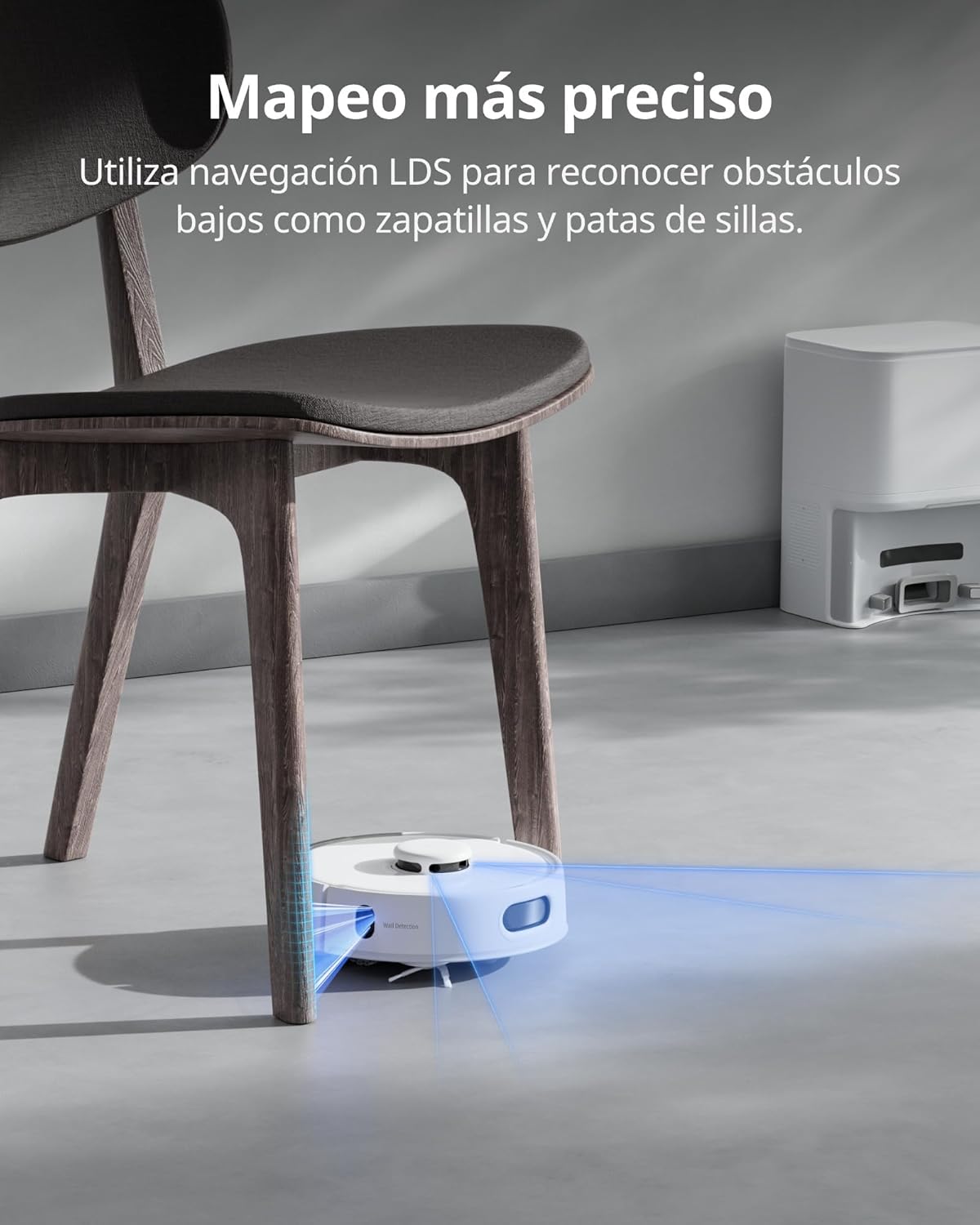 SwitchBot K10+ Pro Aspirateur Robot avec Vidange Automatique pour 90 Jours, Mini Aspirateur Robotisé Silencieux avec Une Puissance d'Aspiration Élevée, Compatible avec Alexa/Siri, WiFi 2,4 GHz