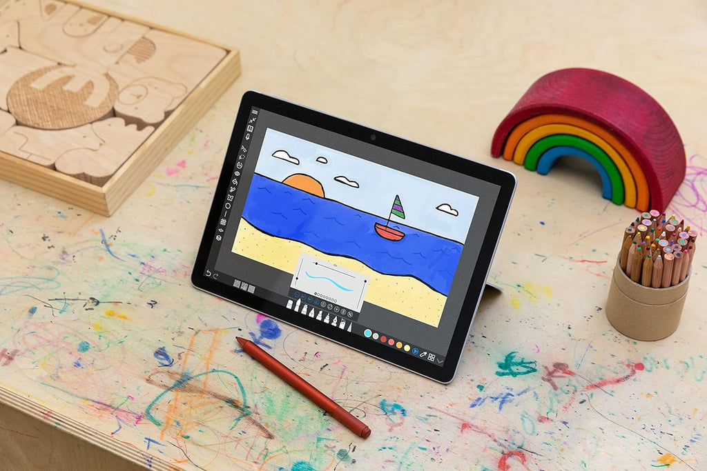Microsoft Surface Go 2 64 Go 26,7 cm (10.5")Pentium Gold 4 Go Wi-FI 6 (802.11ax) Windows 10 Pro Argent