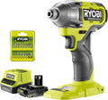 Visseuse à chocs 18 volts ONE+, sans fil, BRUSHLESS - 300 Nm - réception hex 1/4" - 1 Batterie 2Ah + Chargeur Rapide - 17 Emboutsde vissage
