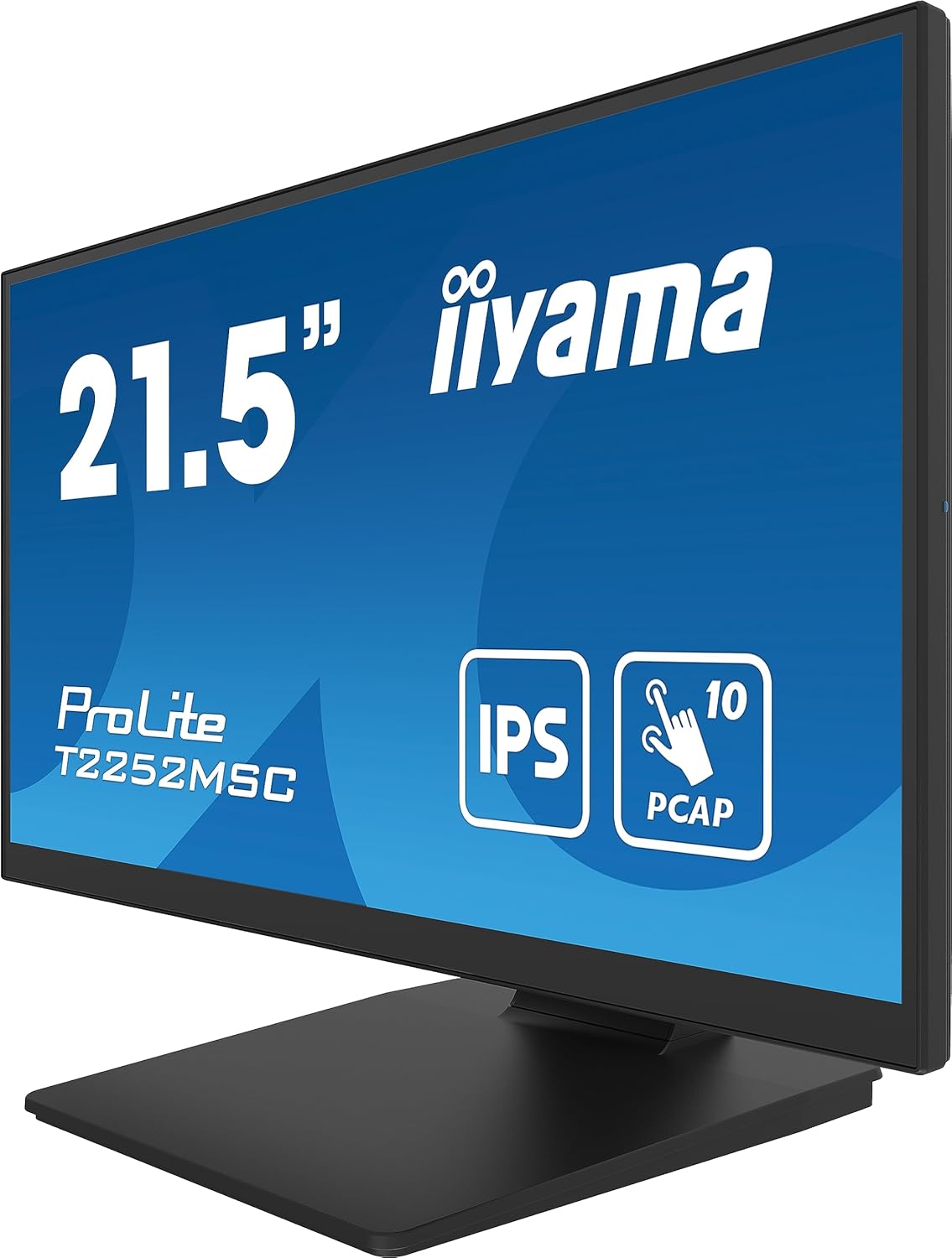 iiyama Prolite T2252MSC-B2 écran PC 54,6 cm (21.5") 1920 x 1080 Pixels Full HD LCD Écran Tactile Noir