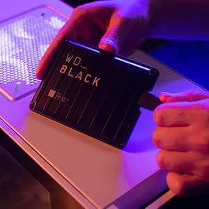 WD_BLACK P10 4 To Disque dur Externe Portable, Robuste et haute performance, Fonctionne avec PC et Console, Stocker jusqu'à 150 jeux, Noir