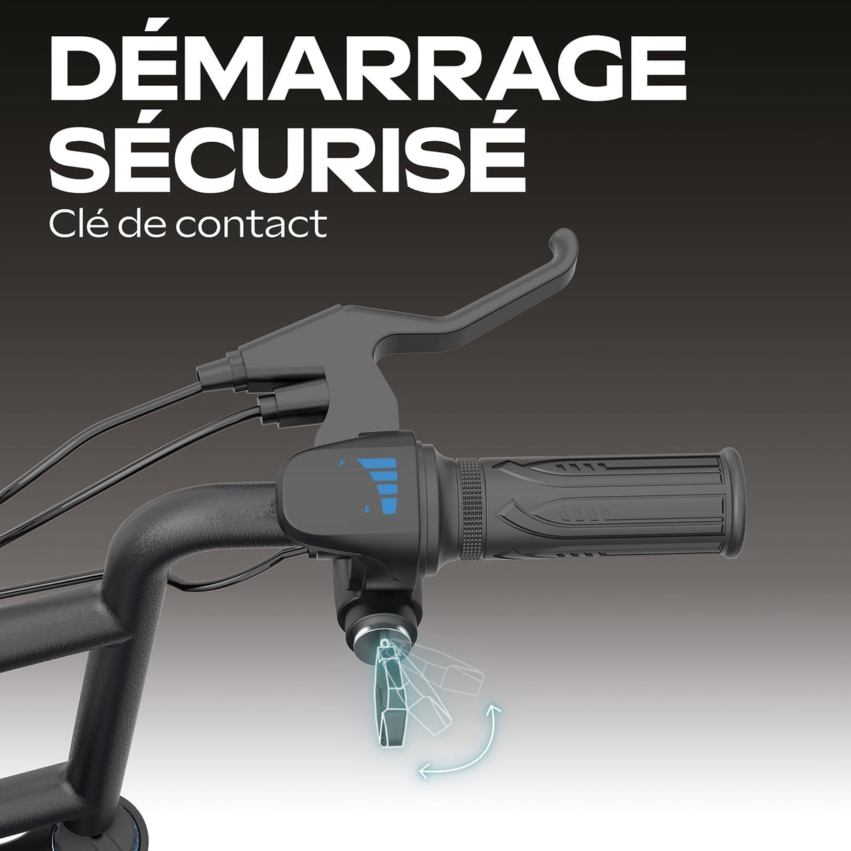 Draisienne électrique URBANGLIDE THUNDER 160 – 25 km/h, 30 km d'autonomie,