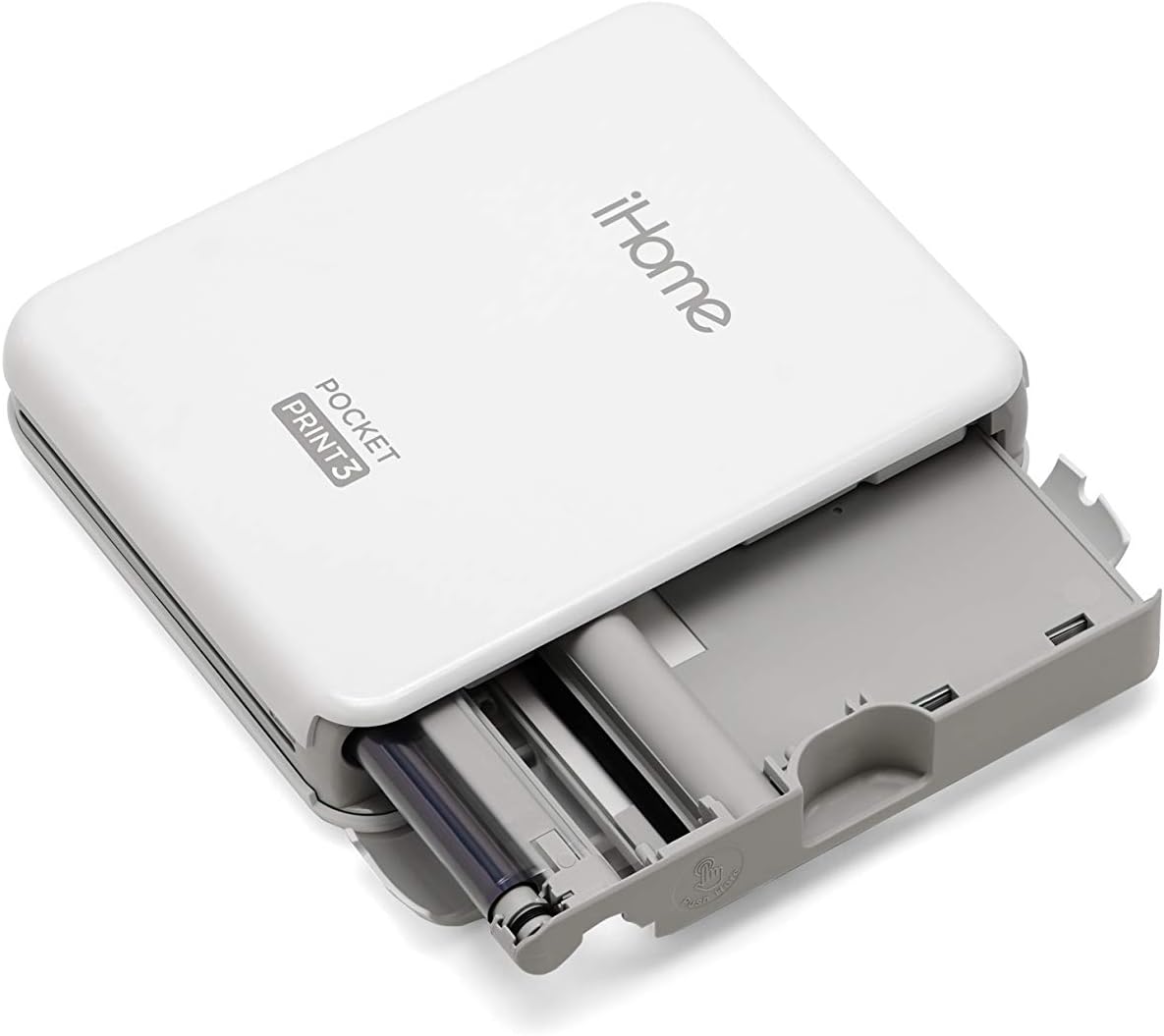 iHome PocketPrint3 Imprimante photo mobile Carrée 7,6 x 7,6 cm Blanc