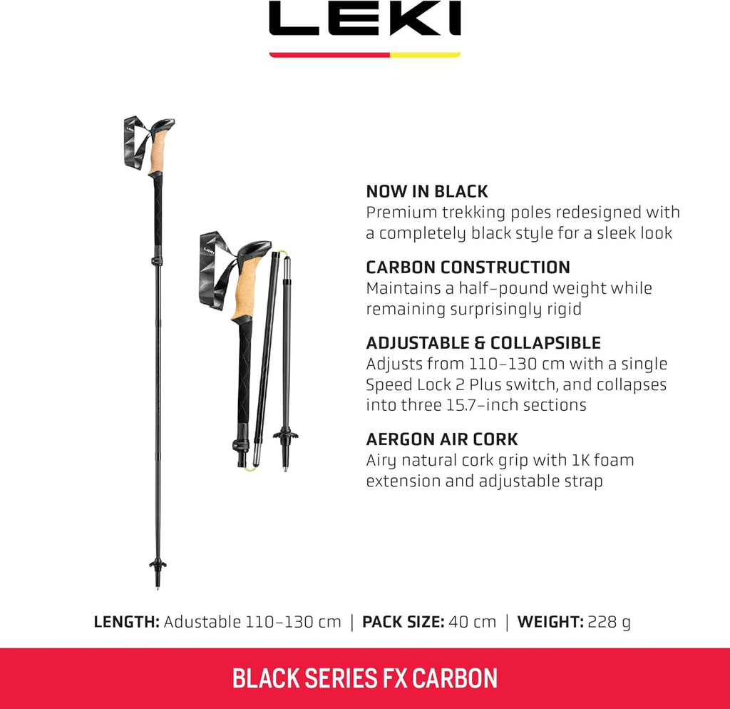 Black Series FX Carbon - Bâtons randonnée