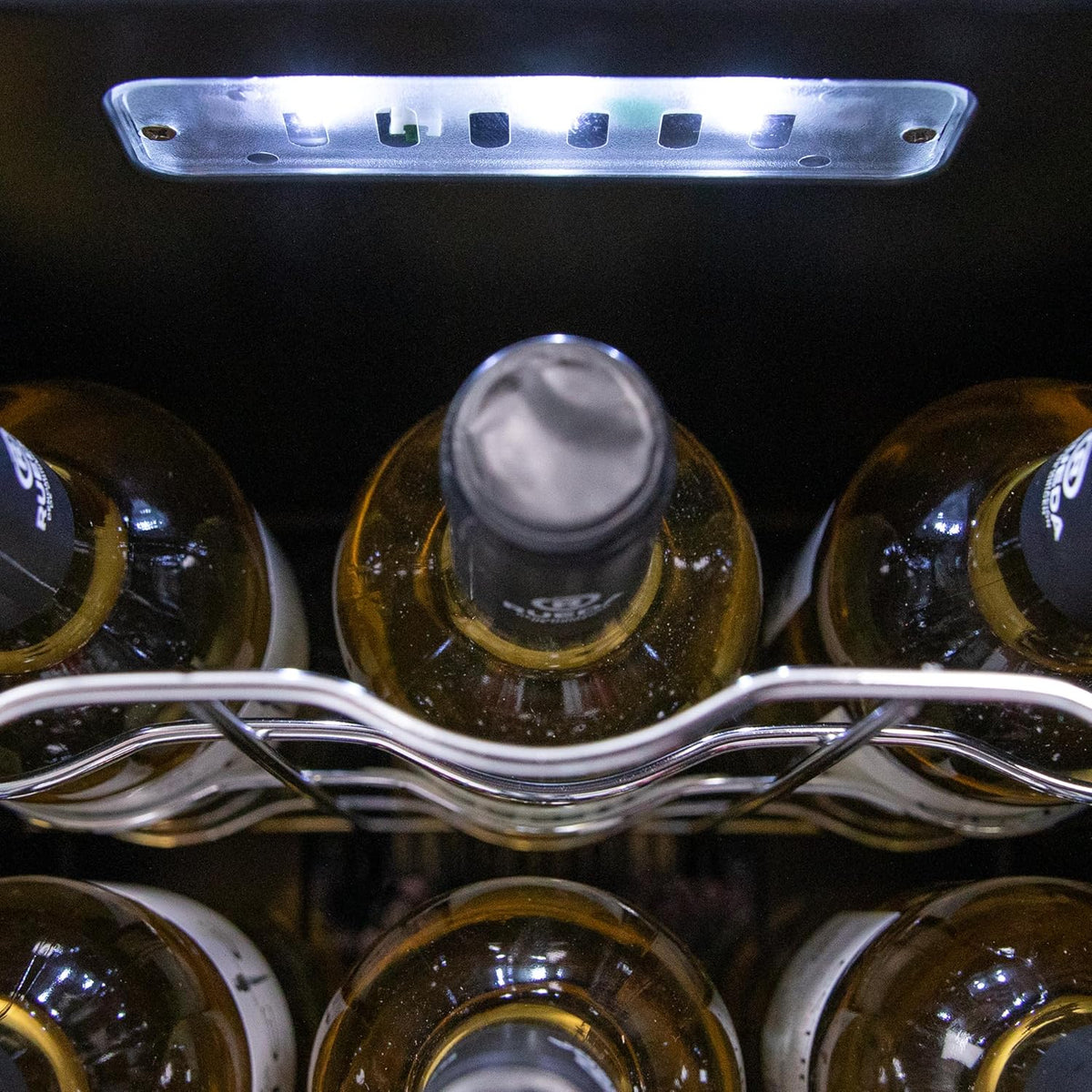 Cecotec Cave à vin 34 bouteilles Bolero grandsommelier 34030 black compressor, 80 L, Refroidissement par compresseur, Température réglable de 5 à 18°C, Commande tactile, Affichage, LED intérieur.