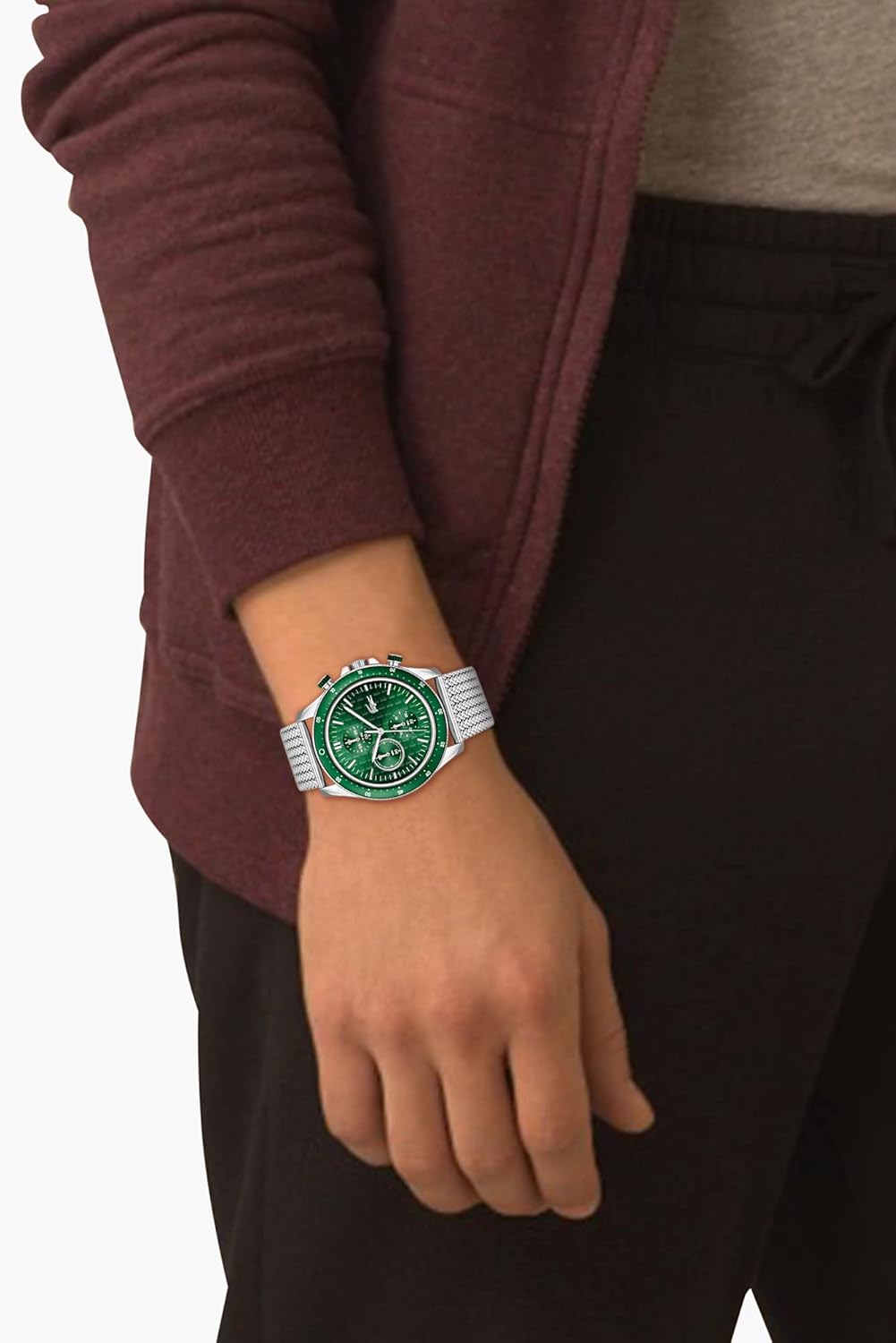 Montre Chronographe à Quartz pour homme Collection Neo Heritage avec Bracelet en silicone ou acier inoxydable