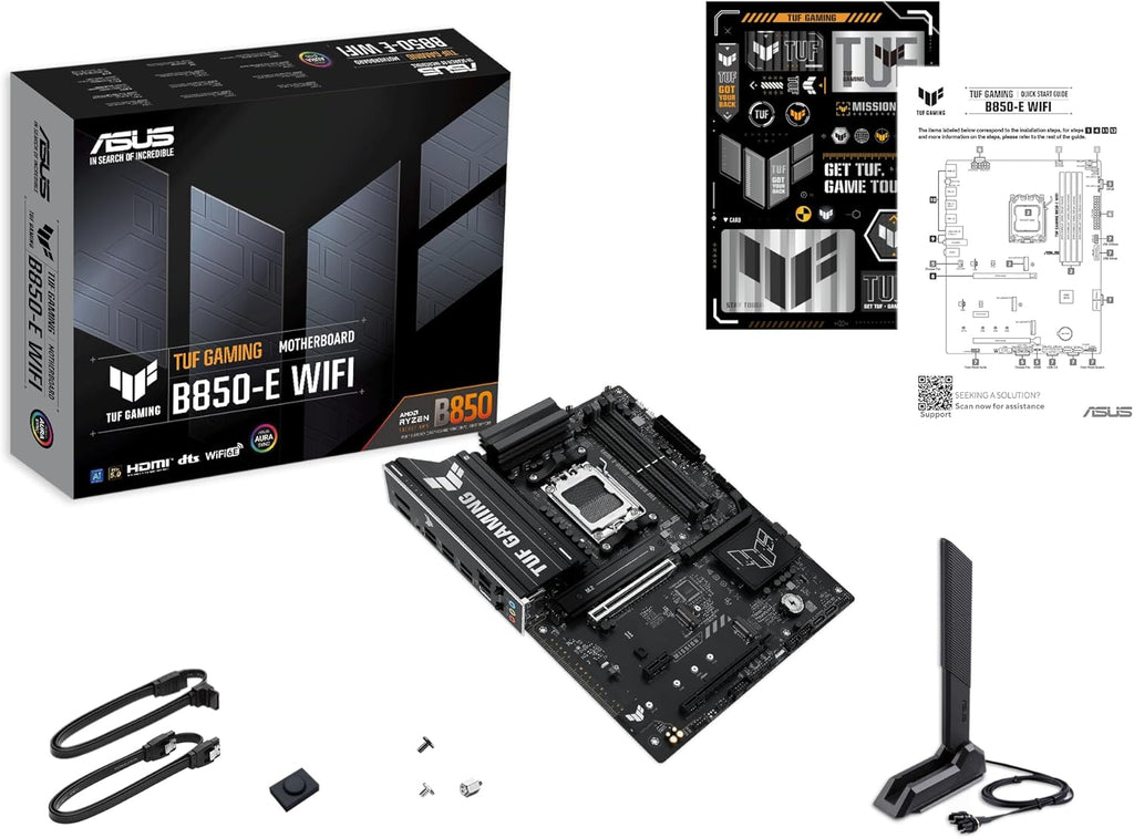TUF Gaming B850-E WiFi – Carte mère Gaming AMD ATX