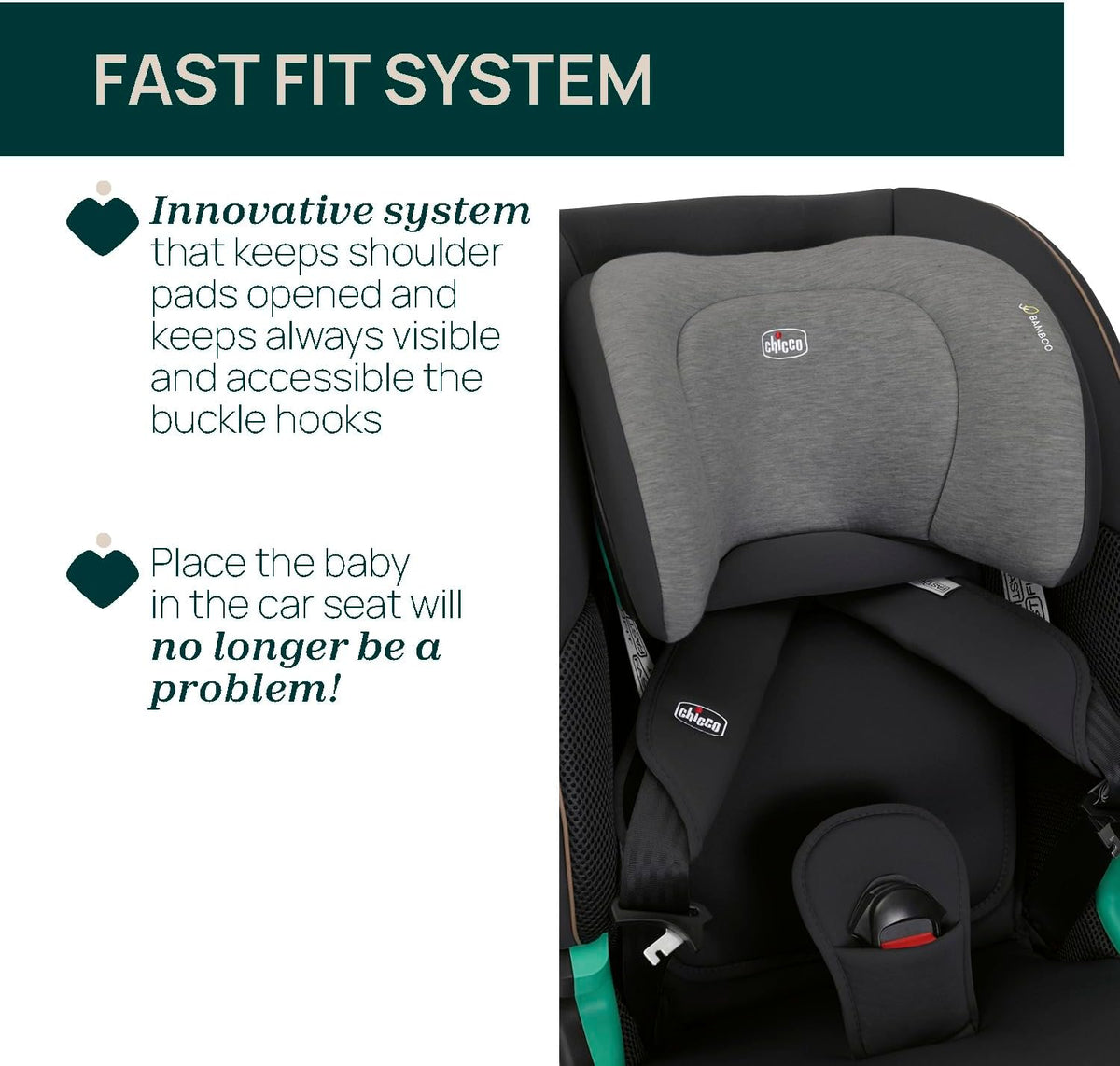 Chicco Siège Auto Seat&Go I-Size, avec Système Isofix, pour Enfants Mesurant Entre 76 et 150 cm, Utilisable à Partir de 15 Mois, Rembourrage Supplémentaire, Réducteur Inclus
