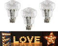 Premier Bond Distribution Lot de 50 ampoules LED E10 24 V 1,0 W Blanc chaud 3000 K 60-65 lm 45 mm