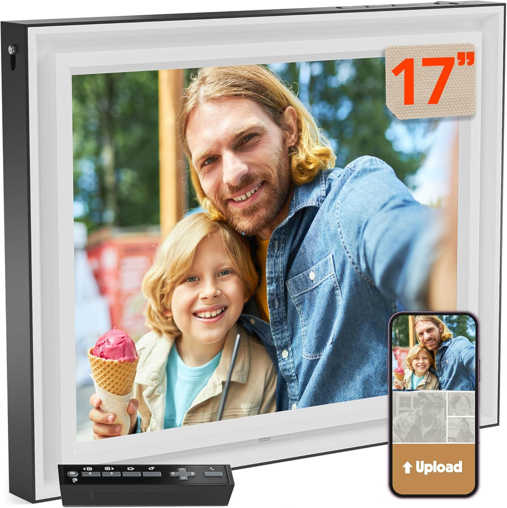 PixStar LUX Cadre photo numérique 17 pouces
