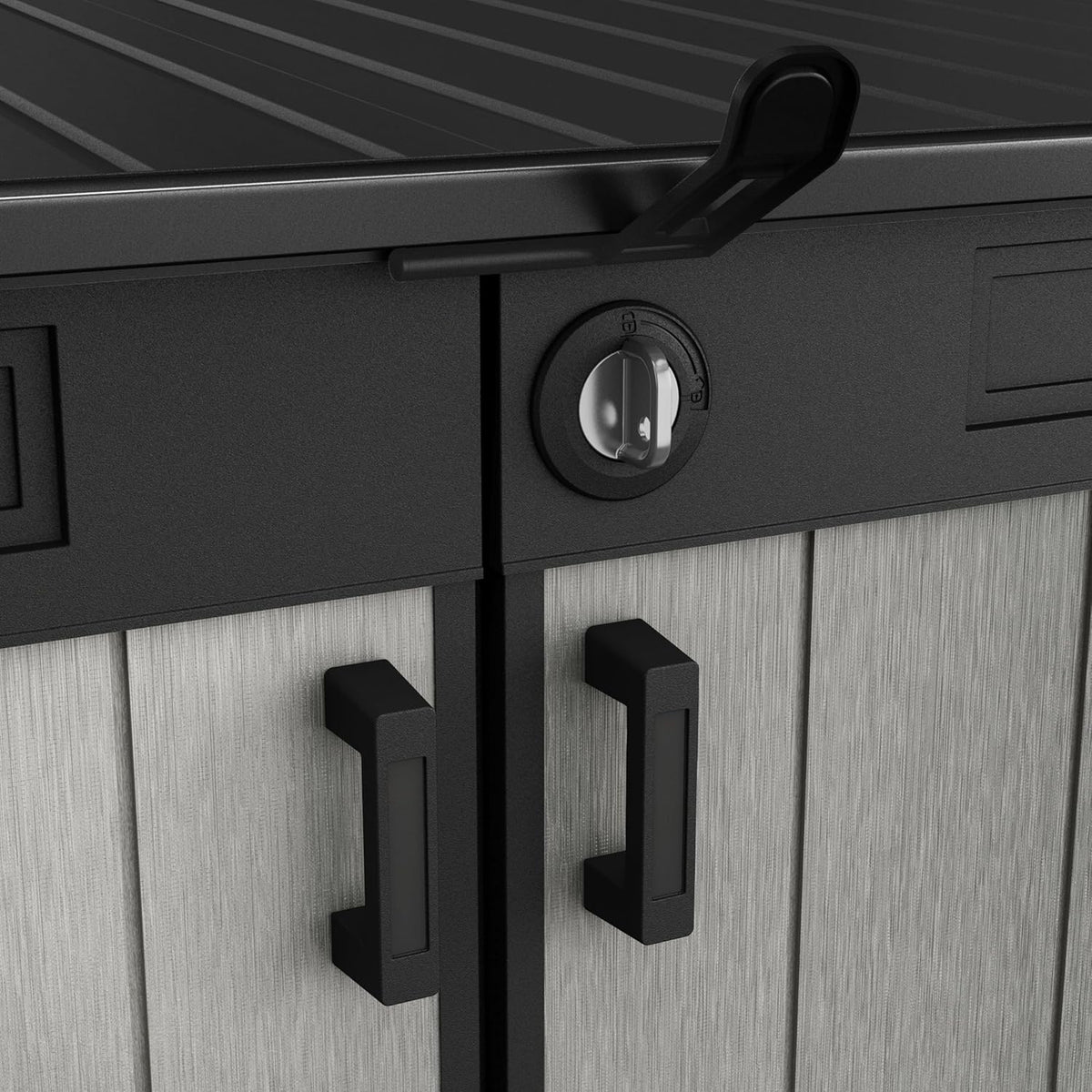 Keter Abri horizontal range poubelle GRANDE STORE - 2100 litres