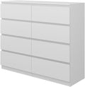 Vicco Meuble de Rangement de Salle de Bain Calisto, Blanc/Blanc, 120 x 101.5 cm