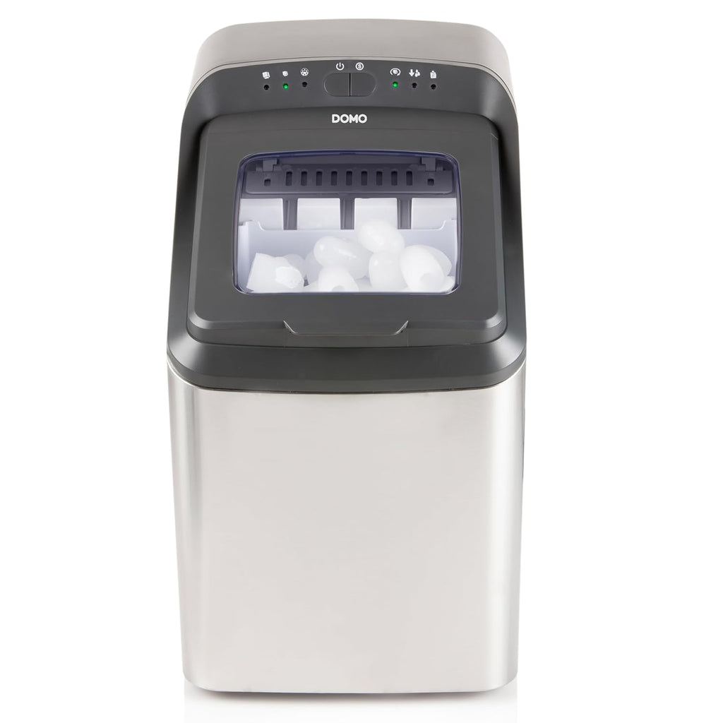 DOMO DO9247IB Machine à glaçons PRO 'Ice Maestro' - 15kg/24h - 2,8 L - inox