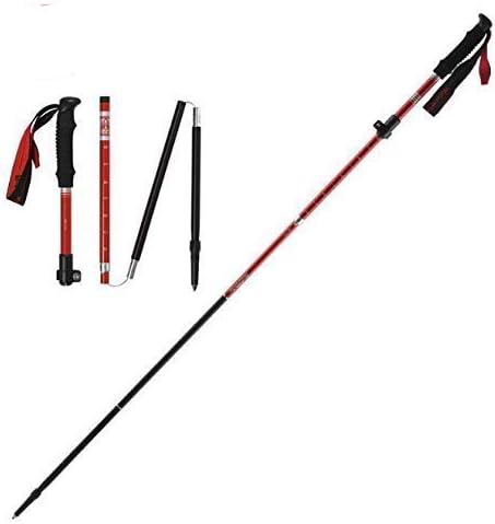 NATWEE Bâtons de Marche télescopiques ergonomiques Pliables pour bâtons de Trekking pour la randonnée, Le Trekking, Le Camping, Les Voyages, l'escalade, la randonnée, 2 pièces It's So Kind of You