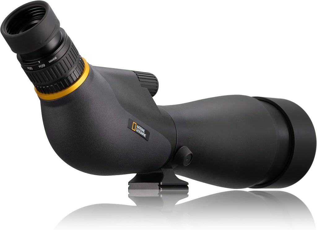 National Geographic Spectacle Adventurer 20-60x80 étanche avec Zoom Multicouche pour l'observation de la Nature, de la Faune et des Oiseaux