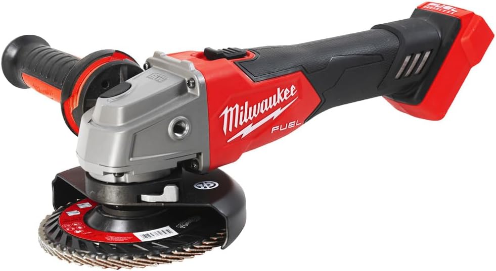 Akum. kampinis šlifuoklis M18 FSAG 125X-0 (be akum. ir kroviklio) Milwaukee