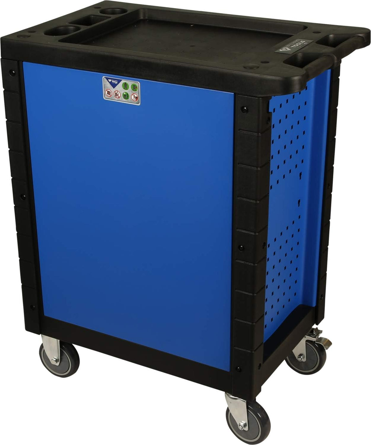 BRILLIANT TOOLS BT152900 Chariot d'atelier avec 7 tiroirs, vide Powered by KS TOOLS