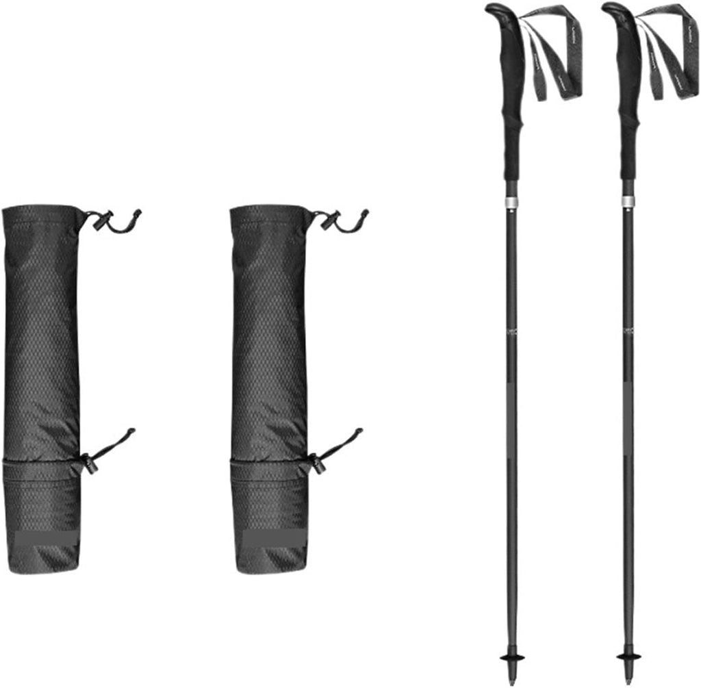 Bâton de randonnée Pliable et Portable, bâton de Marche télescopique réglable pour la randonnée