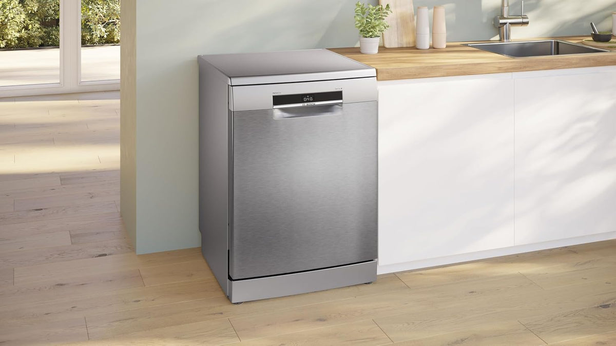 Bosch SMS6ZCI11F, Série 6, Lave-vaisselle 60cm, Pose-libre, Acier brossé anti-traces