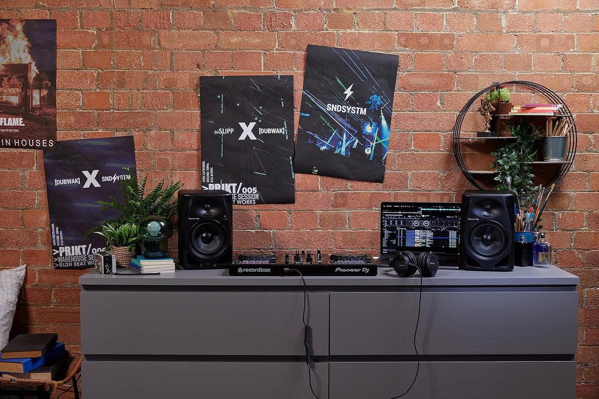 Pioneer DJ DM-50D Système d'enceintes de bureau 5" noir