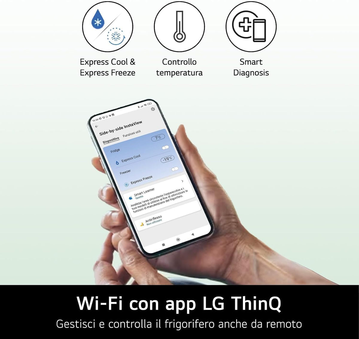 Réfrigérateur à installation libre LG GSGV81EPLL InstaView