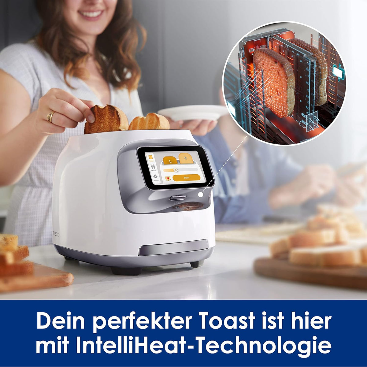 Grille-pain TINECO Grille-pain intelligent Toasty One