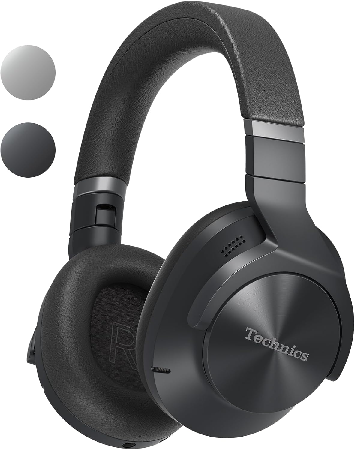 Technics EAH-A800E-K Casque Audio Bluetooth Sans Fil (HP 40mm, Circum-aural, Anti Bruit, Appels Haute Qualité) Noir