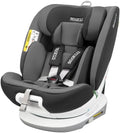 Siège Auto Bébé Enfant Sparco Isofix Rotatif 360° i-Size 40–150cm – ECE R129/03 – Réducteur Inclus – Sécurité Maximale et Confort – Installation Face/Dos Route