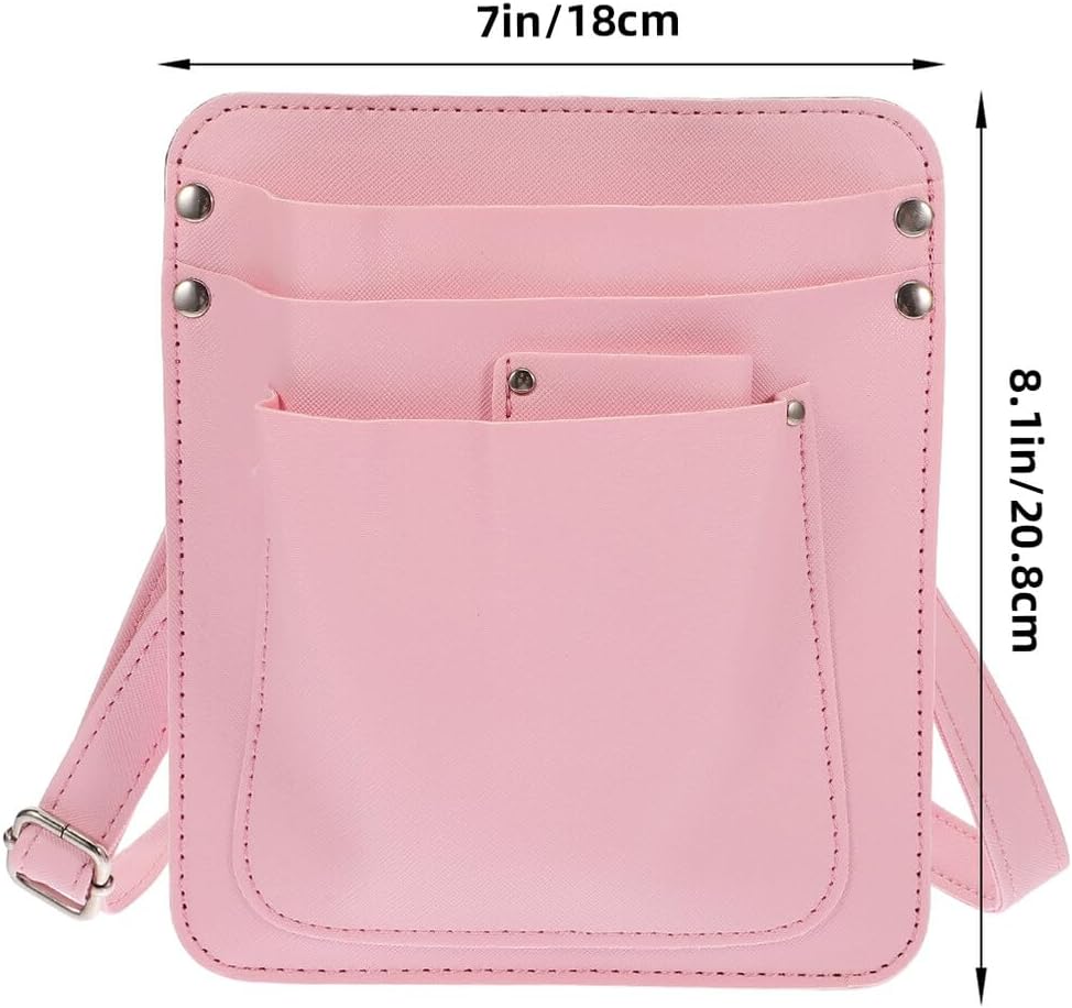 OSALADI Pochette Outils Fleuriste Ajustable PU avec Ciseaux Fleurs Pochette Épaule pour Accessoires Floraux et Précis