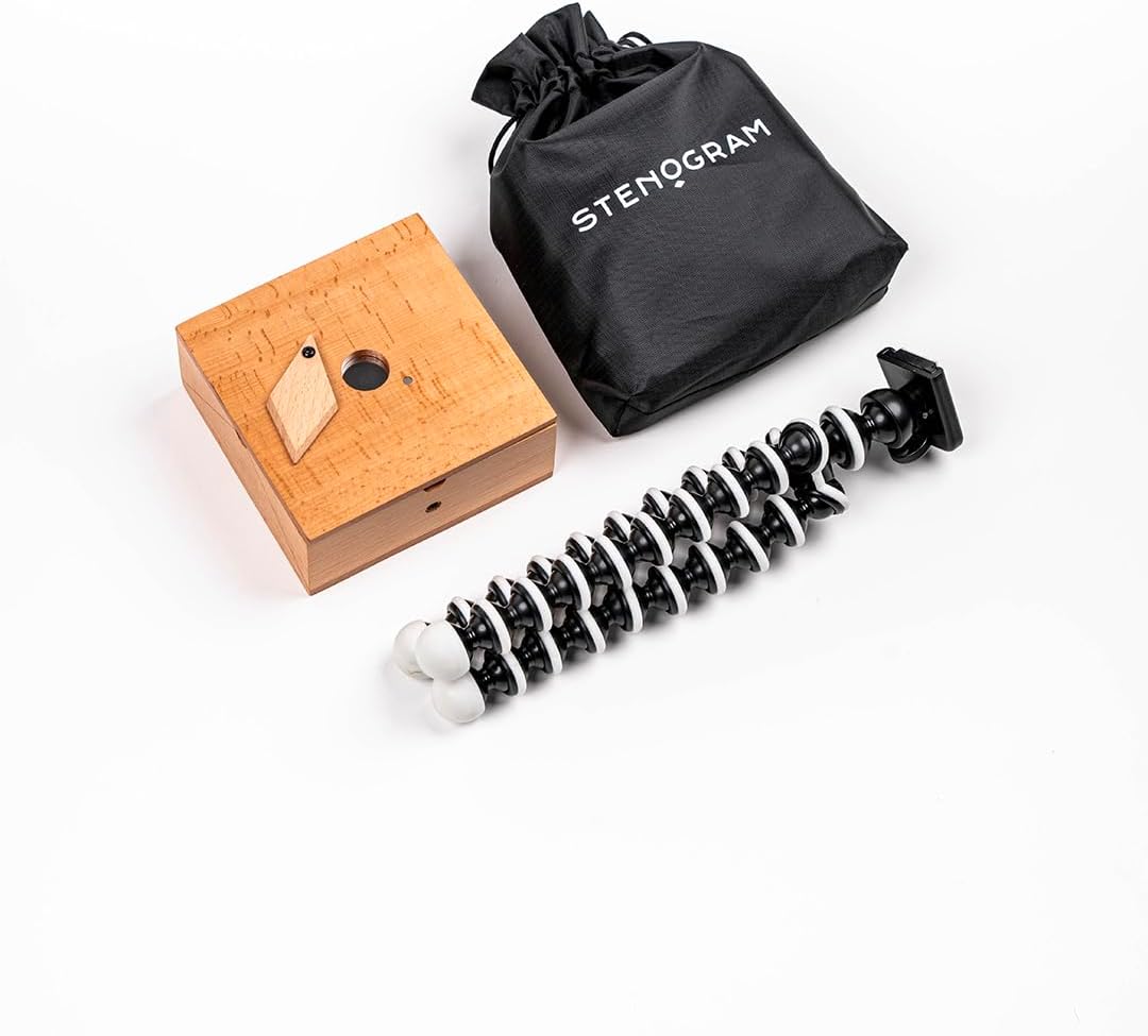 STENOGRAM Deluxe - Kit de Photographie sténopé - 100 recharges incluses