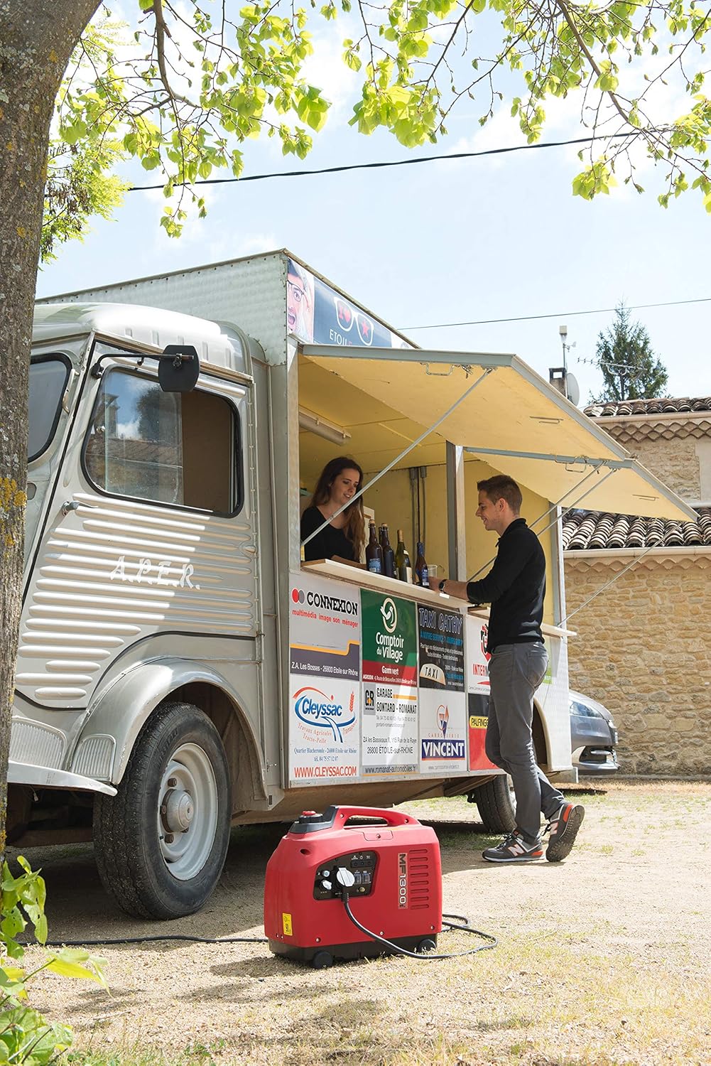 Mecafer Groupe électrogène mf1300i 1300W
