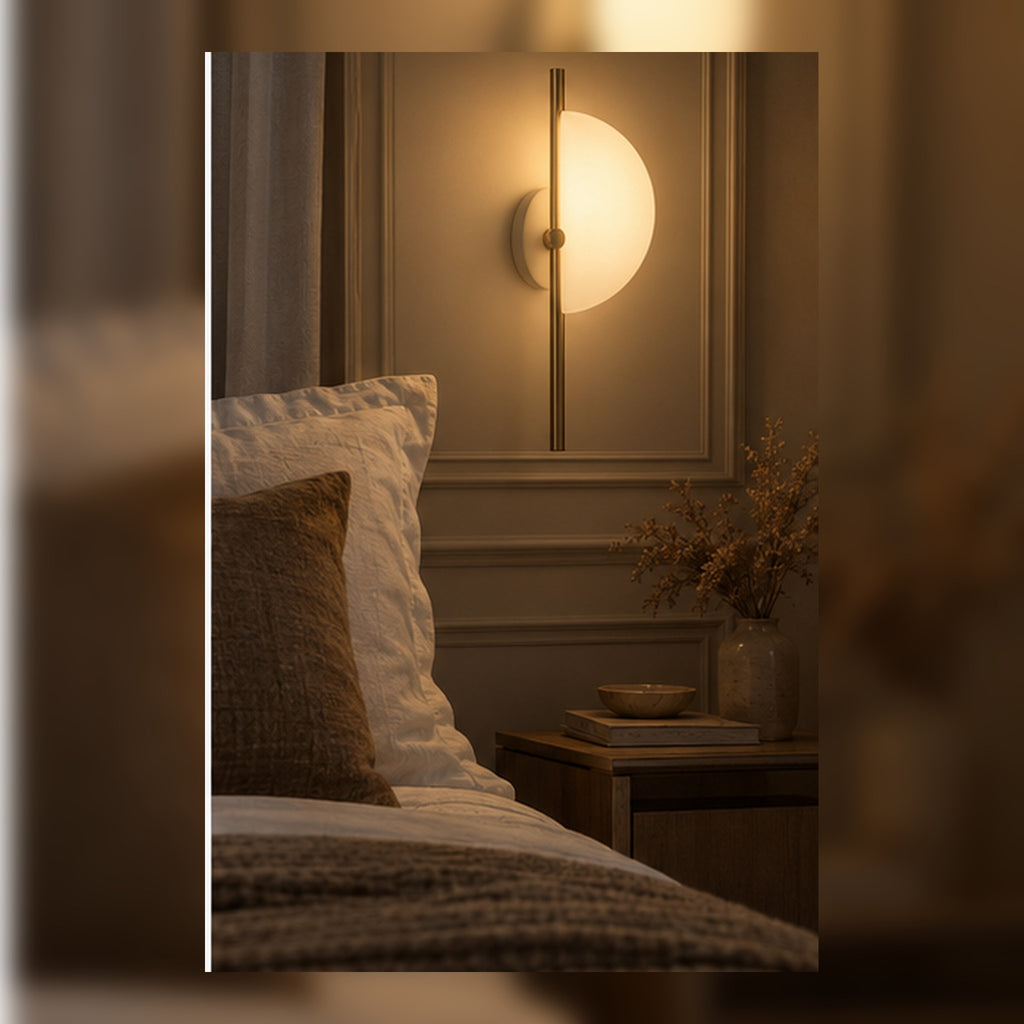 Applique de Lecture Lune Pivotante – Disque Opalin Orientable