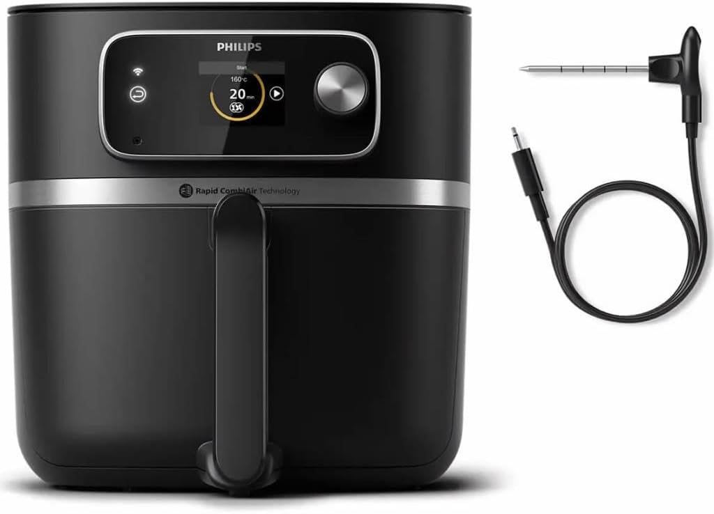 Friteuse à air chaud HD9880/90 Airfryer Connecté XXL noir Série 7000