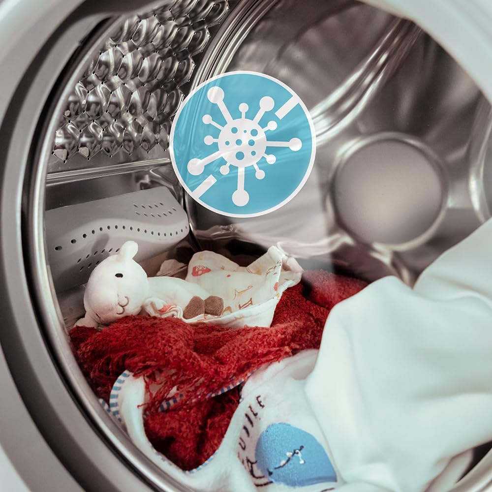 Cecotec Lave-Linge 10Kg Chargement Frontal Bolero Dresscode 10410 Inverter A. 1950W, 1400 tr/min Réglable, 16 Programmes, Faible Consommation d'Énergie, Vapeur, Stérilisation du Linge