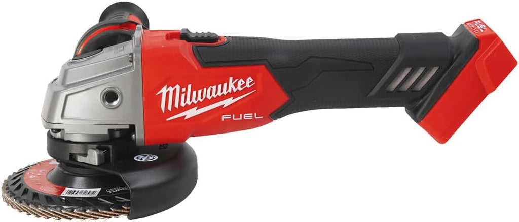 Akum. kampinis šlifuoklis M18 FSAG 125X-0 (be akum. ir kroviklio) Milwaukee