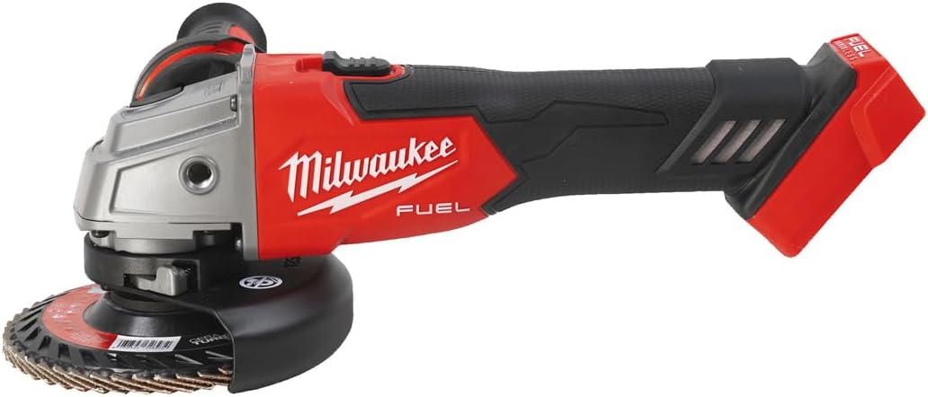 Akum. kampinis šlifuoklis M18 FSAG 125X-0 (be akum. ir kroviklio) Milwaukee