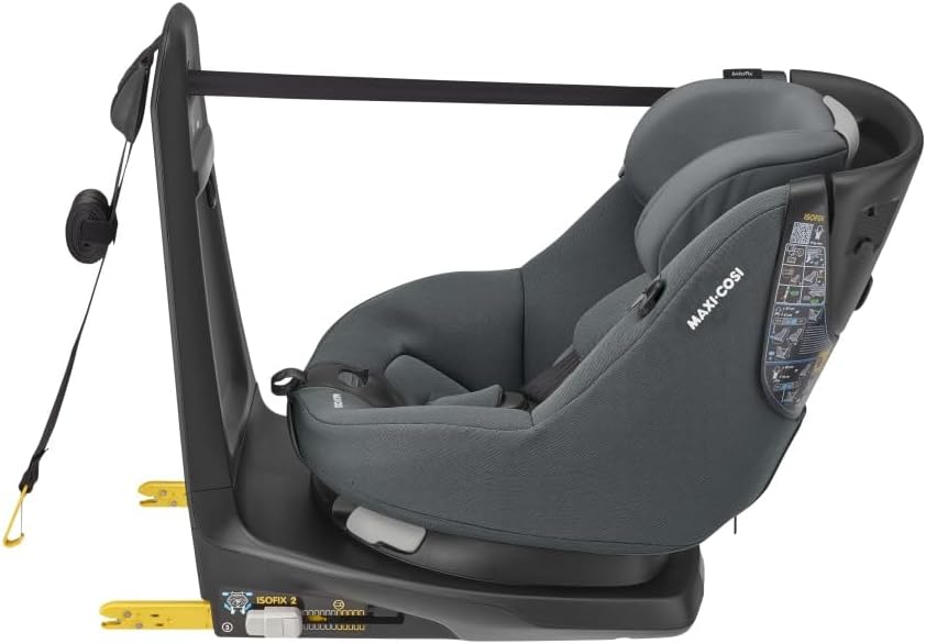 Maxi-Cosi AxissFix i-Size, Siège Auto Pivotant pour Petit, ISOFIX, de 4 mois à 4 ans (9-18kg), 61-105 cm, Authentic Graphite