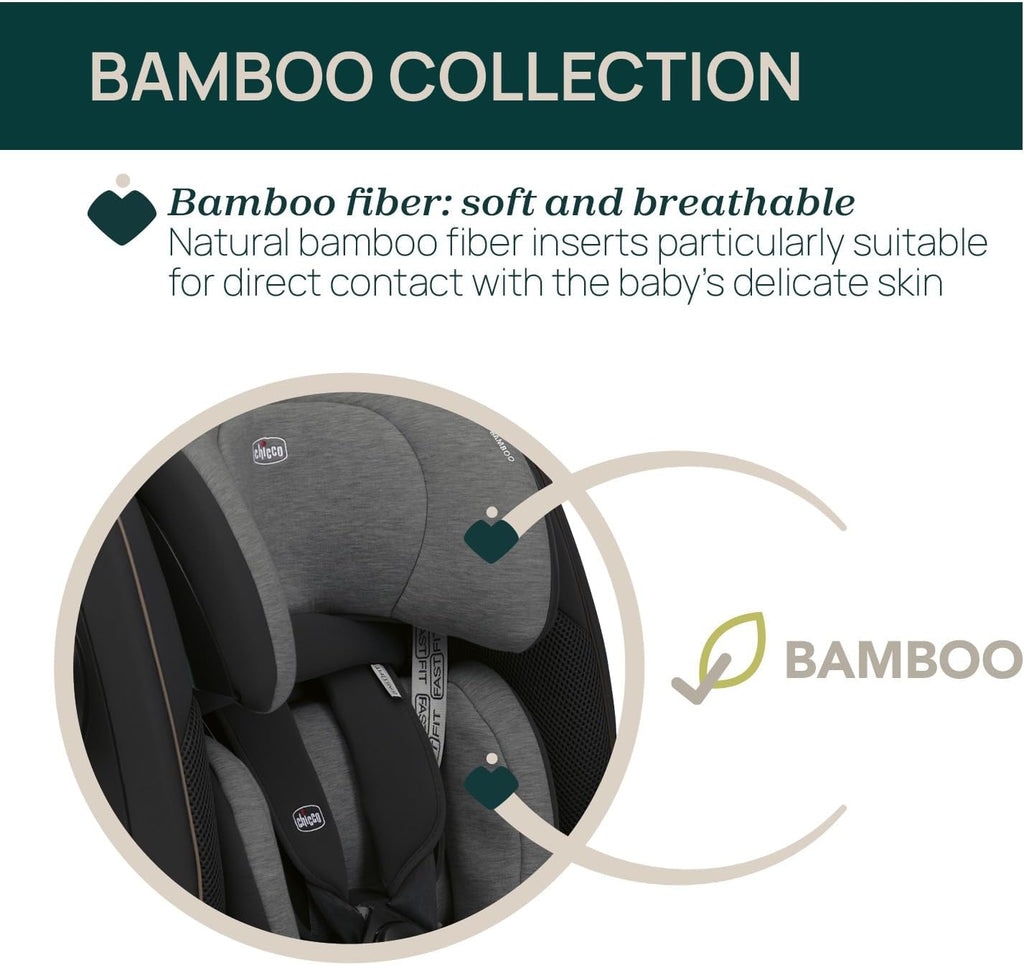 Chicco Siège Auto Seat&Go I-Size, avec Système Isofix, pour Enfants Mesurant Entre 76 et 150 cm, Utilisable à Partir de 15 Mois, Rembourrage Supplémentaire, Réducteur Inclus