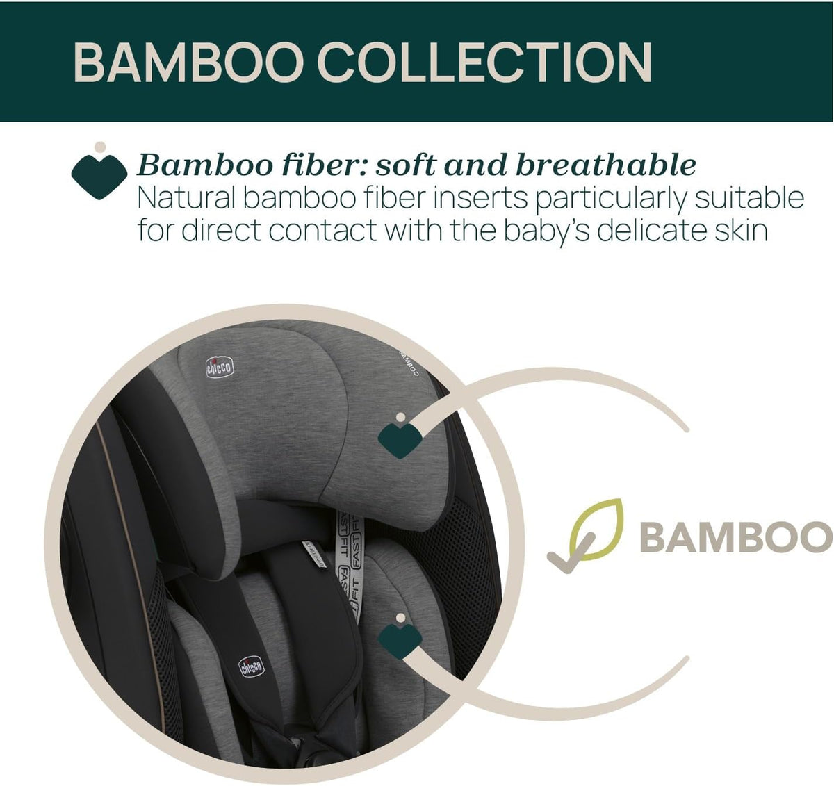 Chicco Siège Auto Seat&Go I-Size, avec Système Isofix, pour Enfants Mesurant Entre 76 et 150 cm, Utilisable à Partir de 15 Mois, Rembourrage Supplémentaire, Réducteur Inclus