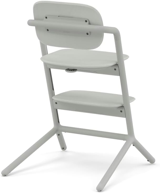 CYBEX Gold LEMO Chaise Haute ; Grandit avec l’Enfant, 3 - 99 ans ; Peut être utilisée dès la naissance grâce à des attaches séparées ; Aluminium / Plastique; Suede Grey
