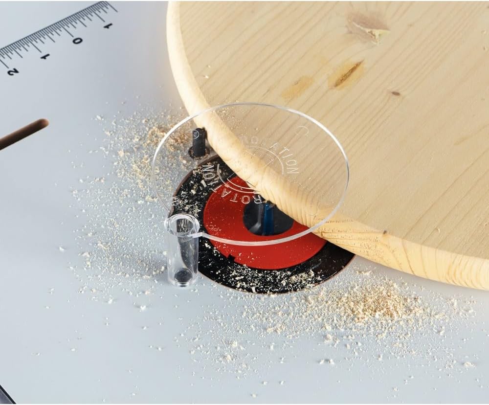 BOSCH Table de défonceuse portable RA1141 de 66 cm x 40,6 cm en MDF laminé avec port de tuyau d'aspiration de 6,3 cm
