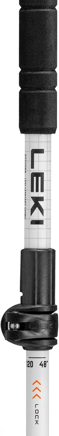 LEKI Skytera FX Carbon SL Bâtons de Marche Pliables et légers pour randonnée, Emballage Rapide et Alpinisme