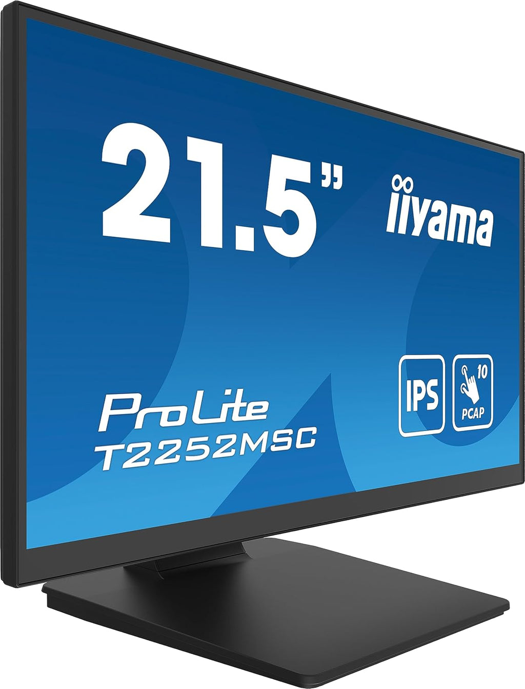 iiyama Prolite T2252MSC-B2 écran PC 54,6 cm (21.5") 1920 x 1080 Pixels Full HD LCD Écran Tactile Noir