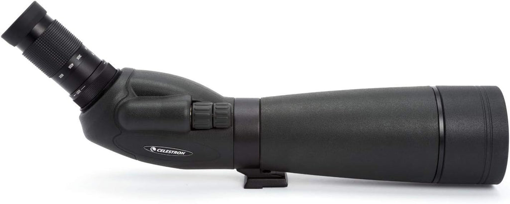 Celestron 52332 TrailSeeker 80mm Angled Spotting Scope Telescope, Black