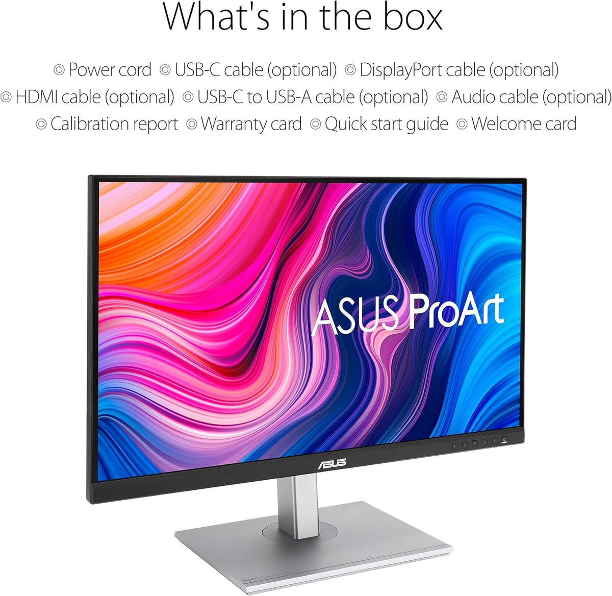 PA279CV, Noir / Aluminium brossé, 27" 4K USB-C